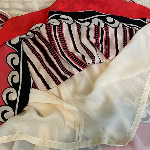 ANNA SUI ~ SILK STRIPED DRESS - Picture 6 of 10